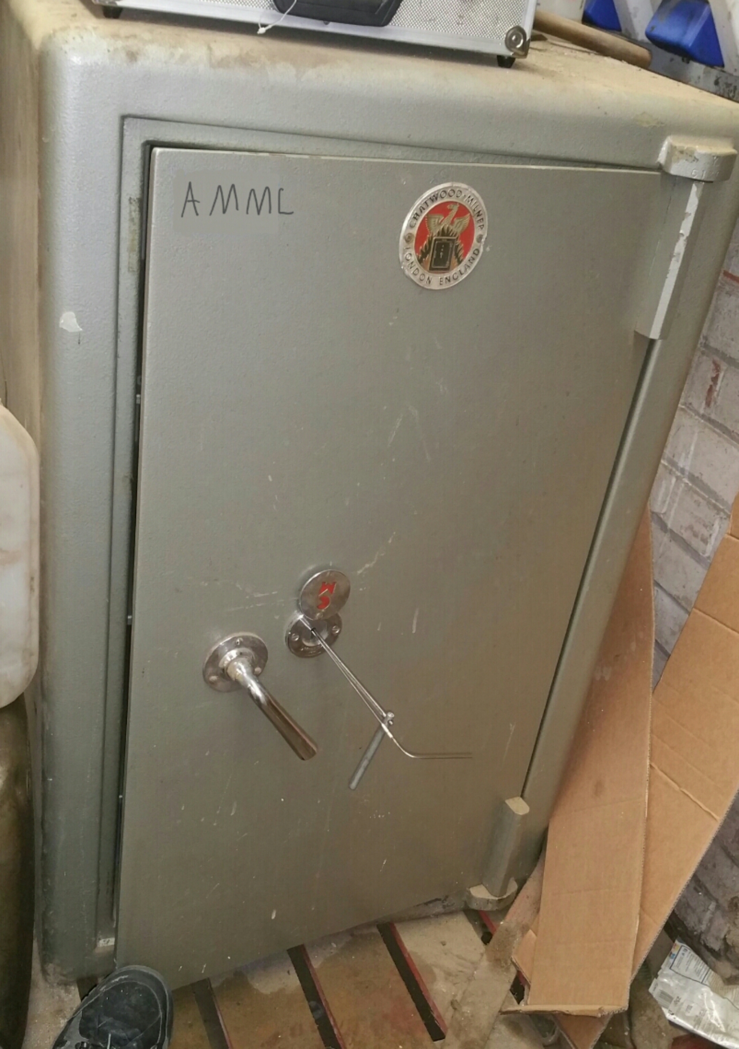 Chatwood Mmilner Safe opened by Alan Master Locksmiths Alan