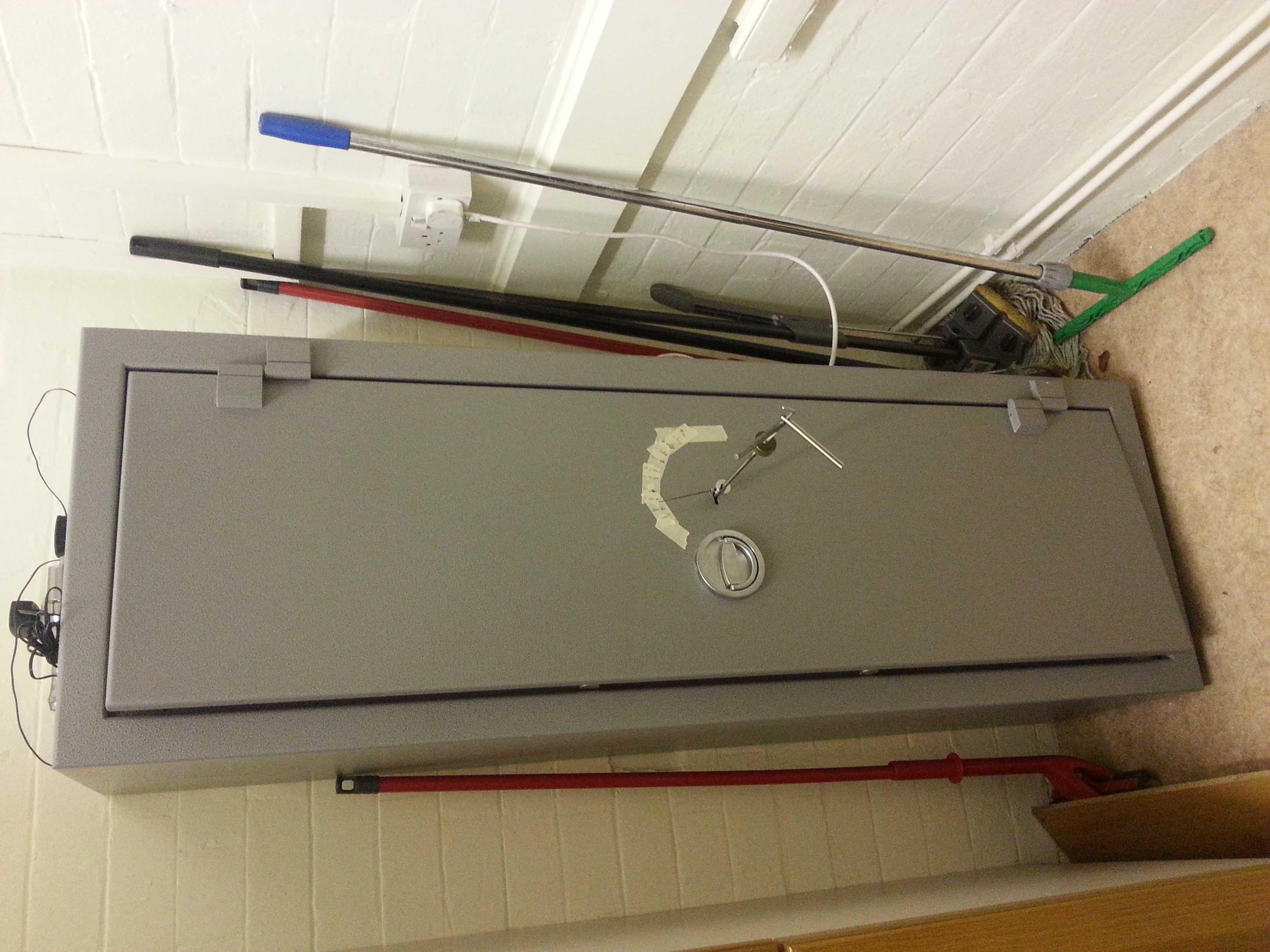 Bratton Sound gun safe opened by Alan Morgan Master Locksmiths in Sheffield