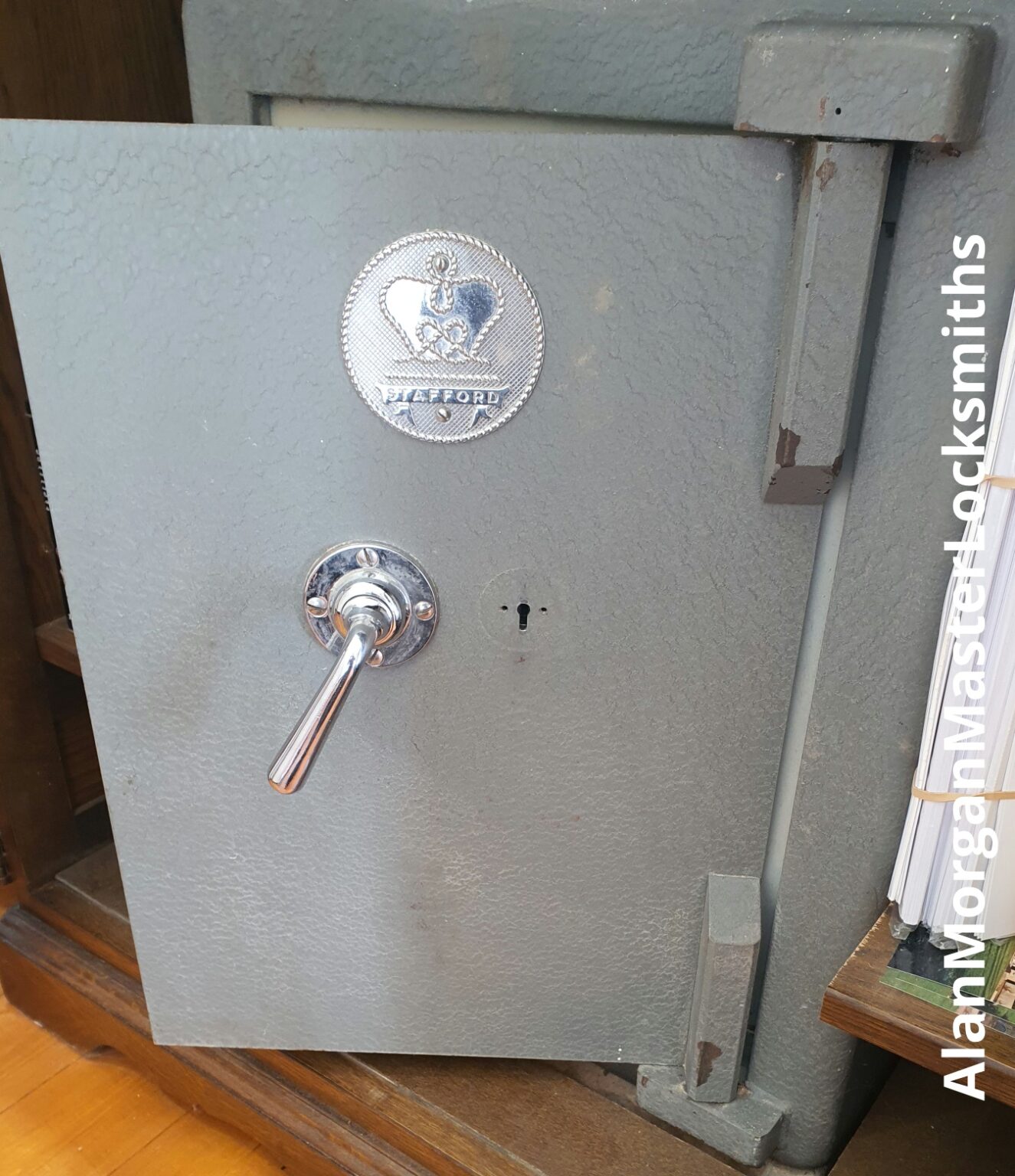 Chubb Stafford safe lock Alan Master Locksmiths